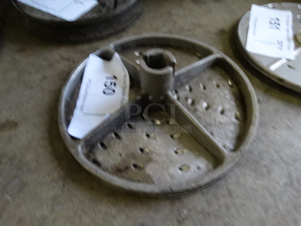 RG3 Metal Commercial Grating Blade for Food Processor. 7x7x2 - Image 2 of 4
