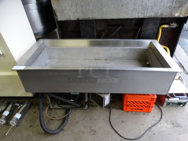 NICE! Hatco Model CWB-4 Stainless Steel Commercial Cold Pan Drop In. 120 Volts, 1 Phase. 58x27x27. Tested and Working! - Image 3 of 7