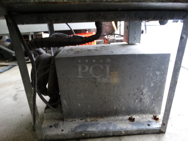 NICE! Stainless Steel Commercial Cold Pan Drop In. 120 Volts, 1 Phase. 69x26x30. Tested and Working! - Image 4 of 7