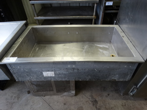 NICE! Stainless Steel Commercial Cold Pan Drop In. 120 Volts, 1 Phase. 43x26x29. Tested and Working! - Image 1 of 6