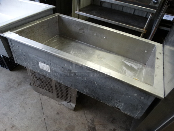 NICE! Stainless Steel Commercial Cold Pan Drop In. 120 Volts, 1 Phase. 43x26x29. Tested and Working! - Image 2 of 6