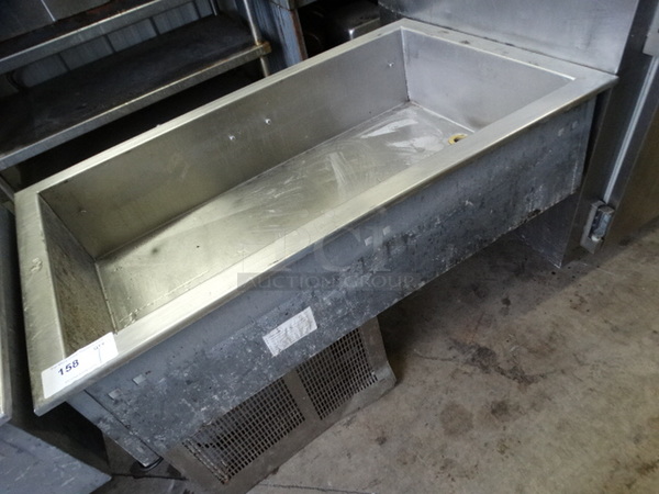 NICE! Stainless Steel Commercial Cold Pan Drop In. 120 Volts, 1 Phase. 43x26x29. Tested and Working! - Image 3 of 6