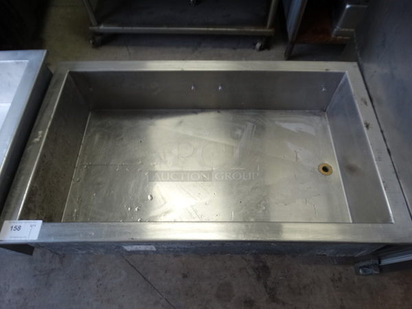 NICE! Stainless Steel Commercial Cold Pan Drop In. 120 Volts, 1 Phase. 43x26x29. Tested and Working! - Image 4 of 6
