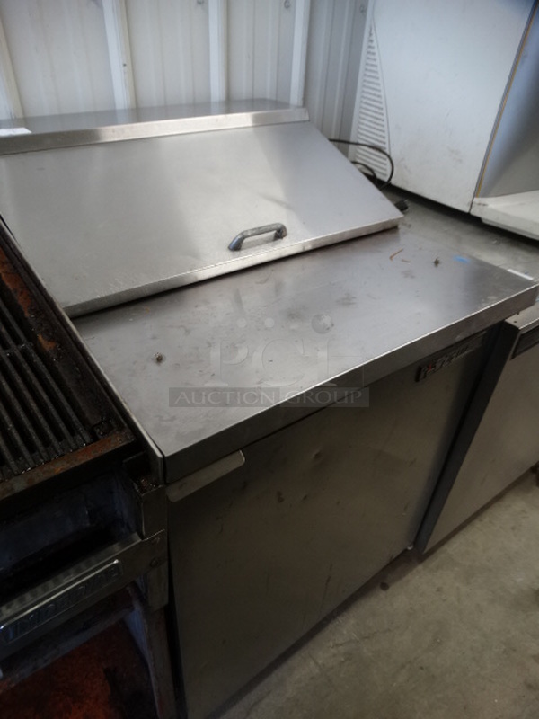 NICE! True Model TSSU-27-8 Stainless Steel Commercial Sandwich Salad Prep Table Bain Marie Mega Top. 115 Volts, 1 Phase. 27.5x30x41.5. Cannot Test Due To Cut Cord - Image 2 of 7