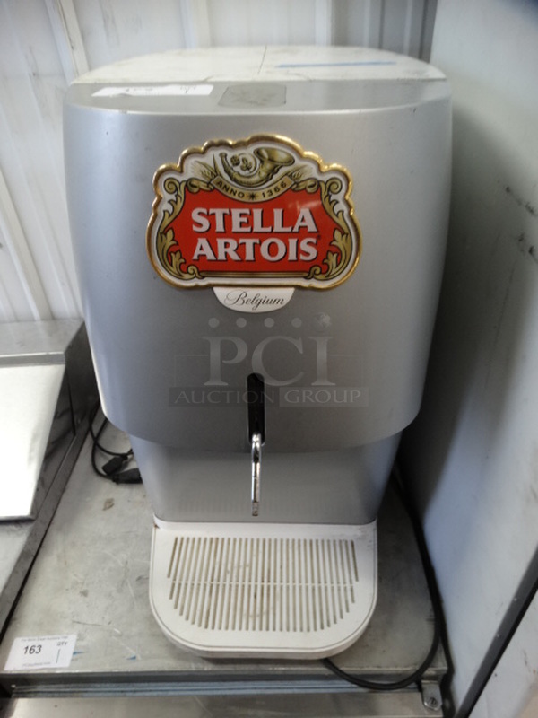 NICE! Vinservice Model CTD 4.02 Stella Artois Commercial Countertop Beer Dispenser. Does Not Come w/ Power Cord. 115 Volts, 1 Phase. 16x26x29. Tested and Working!