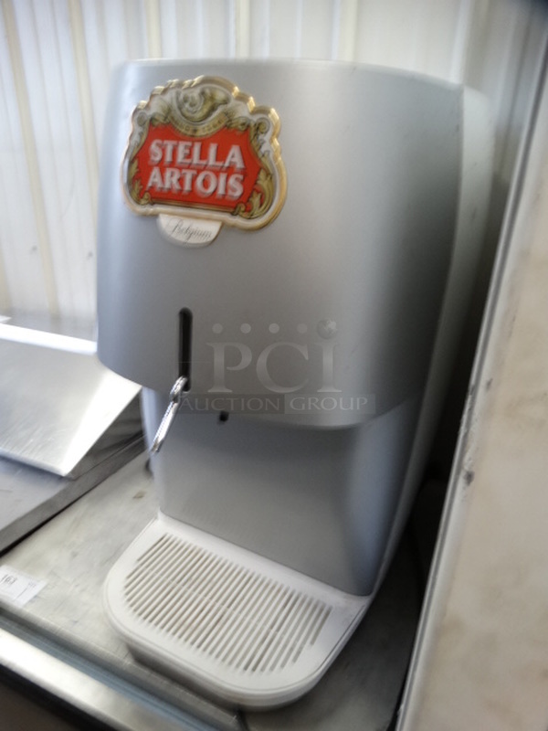 NICE! Vinservice Model CTD 4.02 Stella Artois Commercial Countertop Beer Dispenser. Does Not Come w/ Power Cord. 115 Volts, 1 Phase. 16x26x29. Tested and Working! - Image 3 of 9