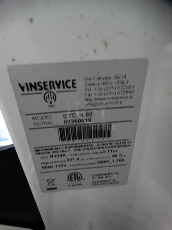 NICE! Vinservice Model CTD 4.02 Stella Artois Commercial Countertop Beer Dispenser. Does Not Come w/ Power Cord. 115 Volts, 1 Phase. 16x26x29. Tested and Working! - Image 8 of 9