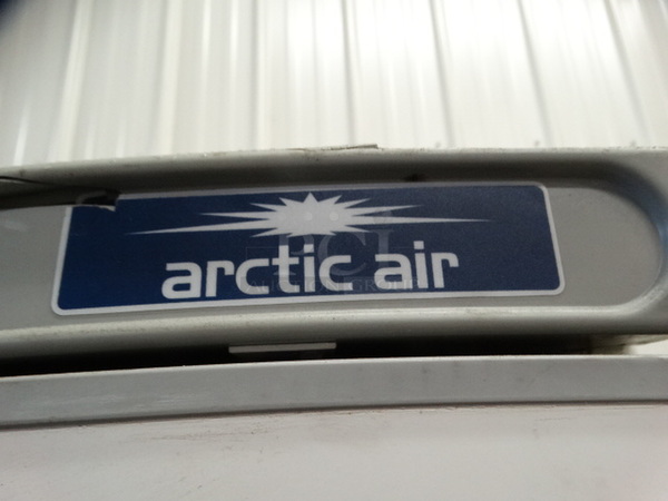 NICE! Arctic Air Model AWR25 Metal Commercial Single Door Reach In Cooler on Commercial Casters. 115 Volts, 1 Phase. 30x29x77.5. Tested and Working! - Image 8 of 8