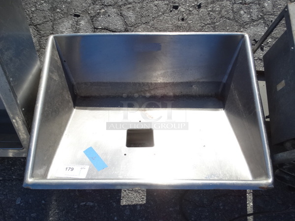 Stainless Steel Commercial Tray For Hollymatic Patty Former. 34x28x14