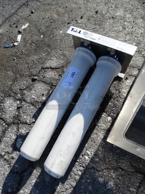Tri-L White Poly 2 Cartridge Water Filtration System. 12x10x26 - Image 3 of 5