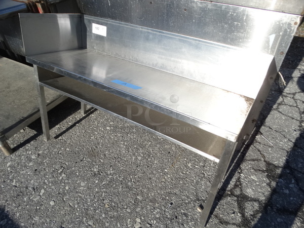 Stainless Steel Commercial Shelf. 72x24x41 - Image 2 of 4