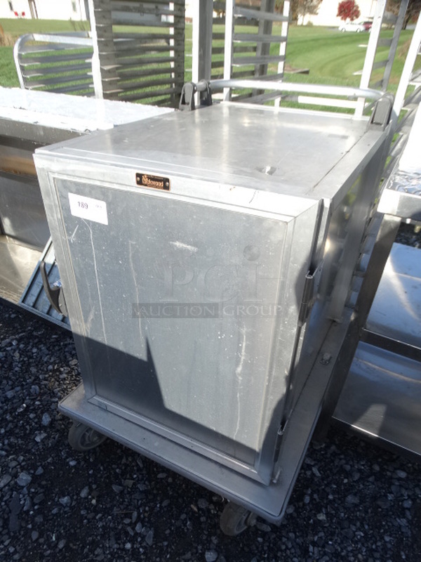 Lockwood Metal Commercial Enclosed Pan Transport Rack on Commercial Casters. 29x30x48 - Image 2 of 5
