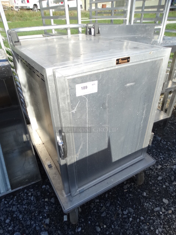 Lockwood Metal Commercial Enclosed Pan Transport Rack on Commercial Casters. 29x30x48 - Image 3 of 5