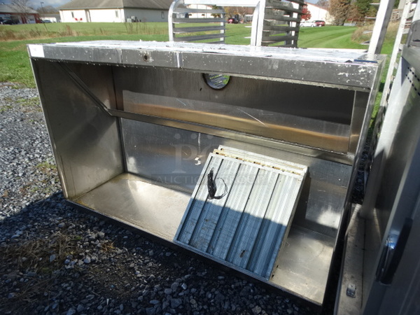 GREAT! 5' Stainless Steel Commercial Grease Hood w/ 3 Filters. 60x37x20 - Image 2 of 4