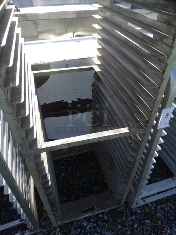 Metal Commercial Pan Transport Rack on Commercial Casters. 20.5x26x67 - Image 3 of 4
