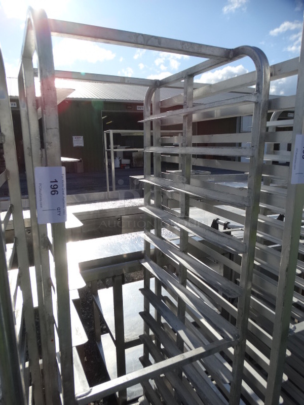 Metal Commercial Pan Transport Rack on Commercial Casters. 20.5x26x70 - Image 2 of 5