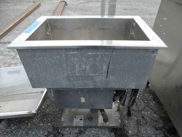 Randell Stainless Steel Commercial Cold Pan Drop In. Bin Is Not Attached To Compressor. 18x26x29 - Image 1 of 6