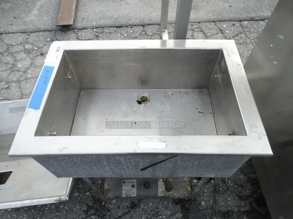 Randell Stainless Steel Commercial Cold Pan Drop In. Bin Is Not Attached To Compressor. 18x26x29 - Image 2 of 6