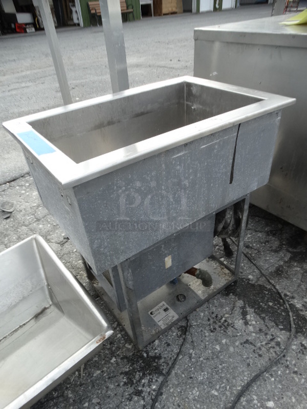 Randell Stainless Steel Commercial Cold Pan Drop In. Bin Is Not Attached To Compressor. 18x26x29 - Image 4 of 6