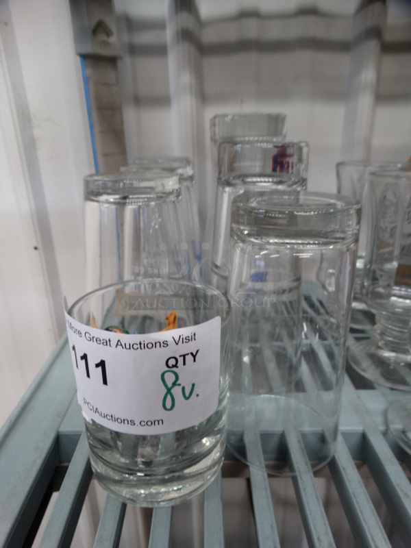 8 Various Glasses. 8 Times Your Bid! - Image 1 of 3