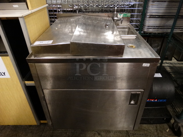 NICE! Elkay Stainless Steel Commercial Rethermalizer. 30x30x38