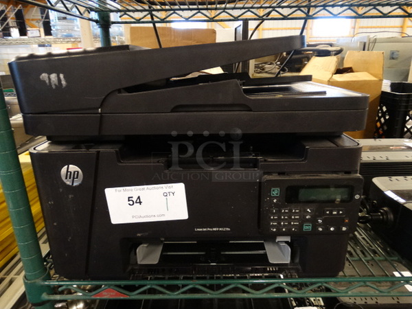 HP LaserJet Countertop Printer Scanner Copier Machine. 16x10x13