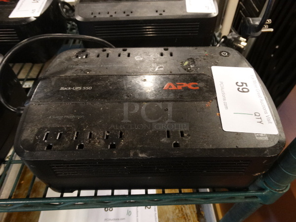 APC Back UPS 550 Uninterruptible Power Supply. 11x7x3.5