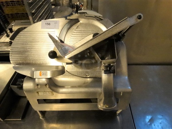 WOW! Berkel Model 919/1 Stainless Steel Commercial Countertop Meat Slicer w/ Blade Sharpener. 115 Volts, 1 Phase. 28x22x28. Tested and Working!