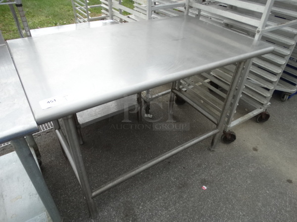 Stainless Steel Table. 48x30x35.5