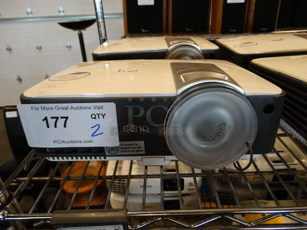 2 Benq Model MW814ST Projector. 100-240 Volts, 1 Phase. 11x10x4 2 Times Your Bid!