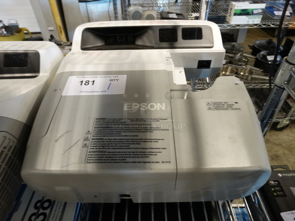 Epson Model H317A LCD Projector. 100-240 Volts, 1 Phase. 14x20x6