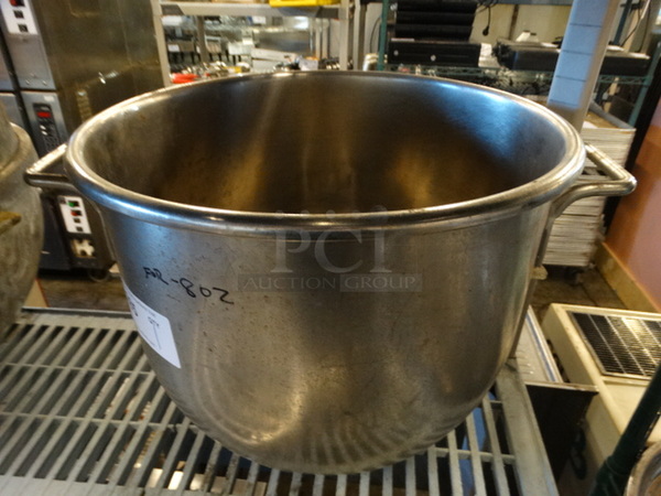 Hobart Model VMLH-40 Stainless Steel Commercial 40 Quart Mixing Bowl. 22x17x14.5