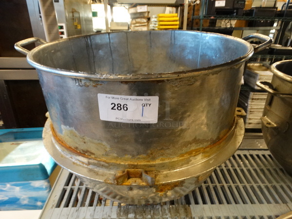 Metal Commercial Mixing Bowl. 25x21x18