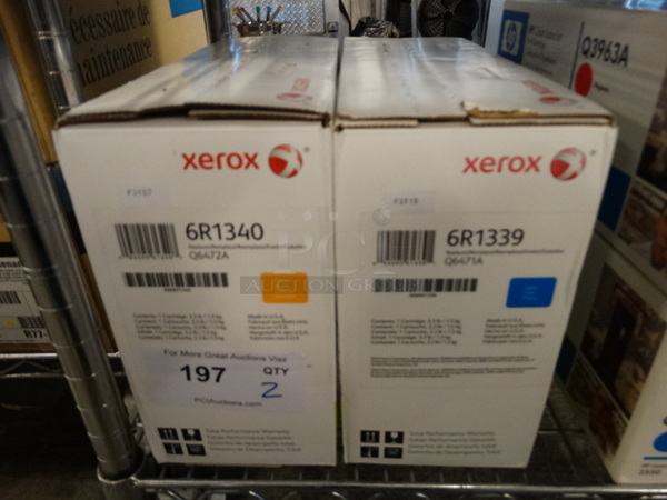 2 Boxes of Xerox Ink; 6R1340 and 6R1339. 2 Times Your Bid!