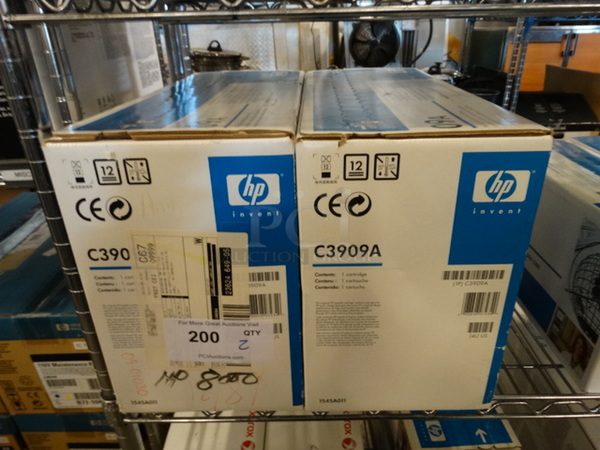 2 Boxes of HP C3909A Ink. 2 Times Your Bid!
