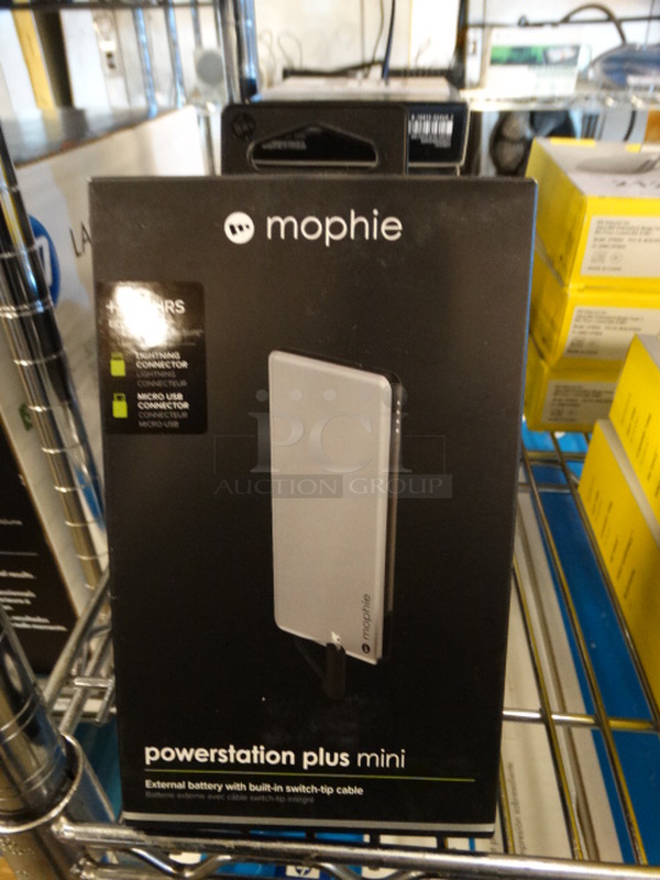 5 BRAND NEW IN BOX! Mophie PowerStation Plus Mini. 5 Times Your Bid!