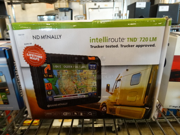 BRAND NEW IN BOX! Rand McNally Intelliroute TND 720 LM