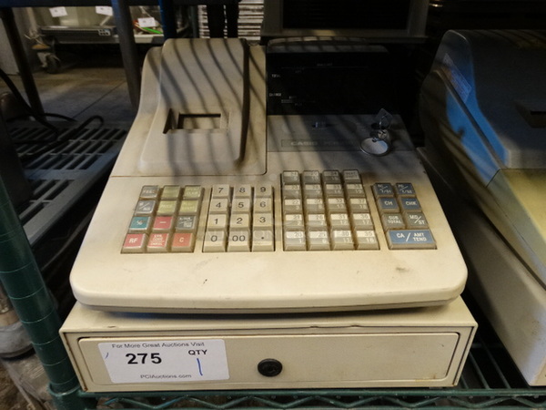 Casio Model PCR-450 Countertop Cash Register. 13x16x11
