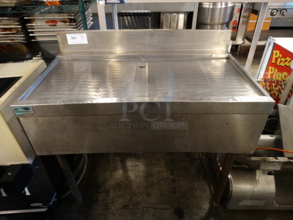 Stainless Steel Commercial Drainboard. 35x20x35