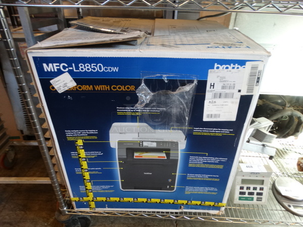 IN ORIGINAL BOX! Brother Model MFC-L8850 Printer. 