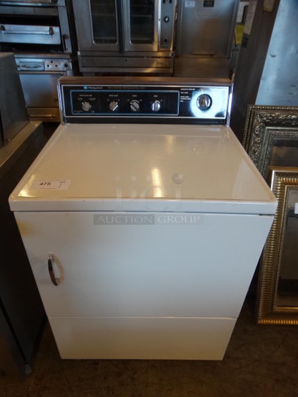 Hotpoint Model DLB2650BELWH Front Load Dryer. 120/240 Volts, 1 Phase. 27x26x44