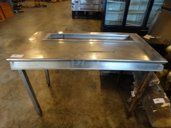 Stainless Steel Commercial Table. 53x30x36