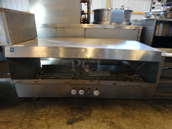 Stainless Steel Commercial Warmer. 54x30x21. Cannot Test Due To Missing Cord