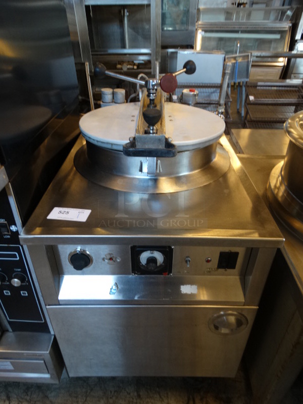 GORGEOUS! Barbecue King Model FKM Stainless Steel Commercial Electric Powered Pressure Fryer. 24x37x45