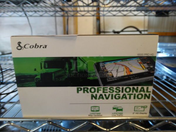 BRAND NEW IN BOX! Cobra 6500 Pro HD Professional Navigation.