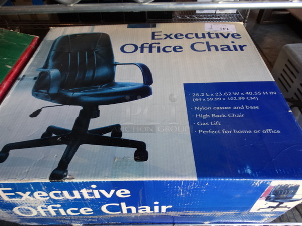 IN ORIGINAL BOX! Executive Office Chair