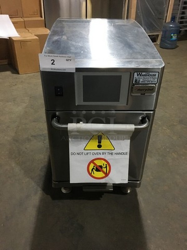 New! Out Of Box! Merry Chef Counter Top Turbo Oven! Model Eikon E2 Serial 1505213090098! 208/240 1 Phase! On Legs! 