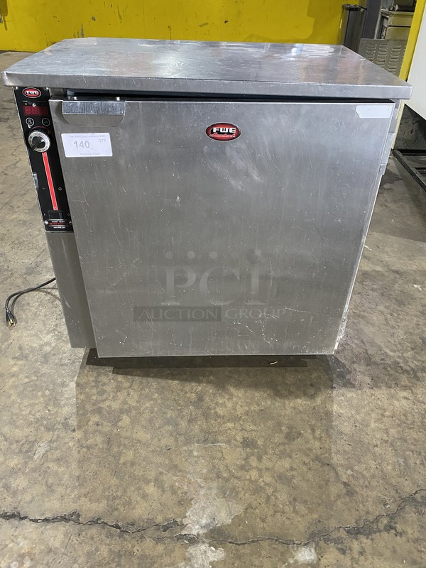 SWEET! FWE Commercial Under The Counter Food Warming Cabinet! All Stainless Steel! Model HLCSL18268CHP Serial 165031501! 120V!