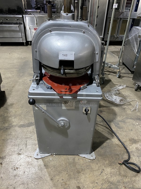 Gemini Commercial Floor Style Electric Dough Divider! All Stainless Steel Body! Model TP360 Serial 20589! 220V! Working When Removed! 