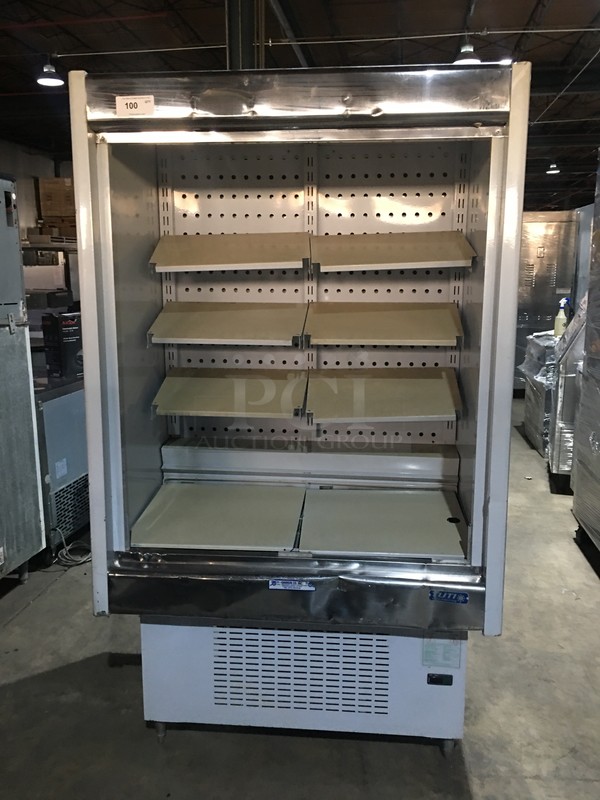 Tuti Commercial Refrigerated Open Grab-N-Go Display Case!